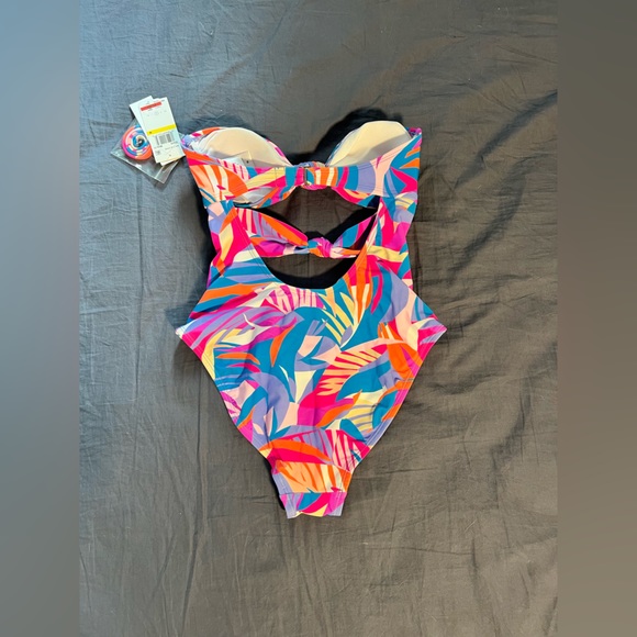 Salt and Cove one piece tie swimsuit - Picture 3 of 4